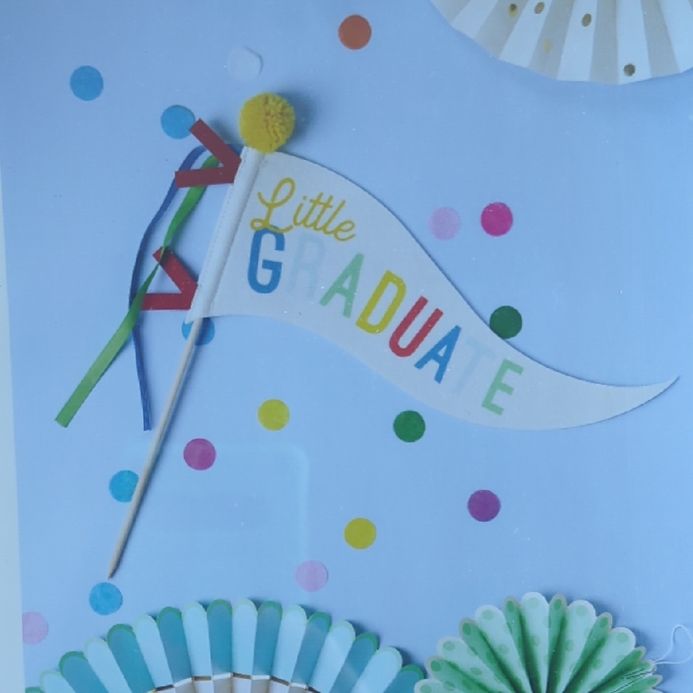 Little Graduate Flag Decoration